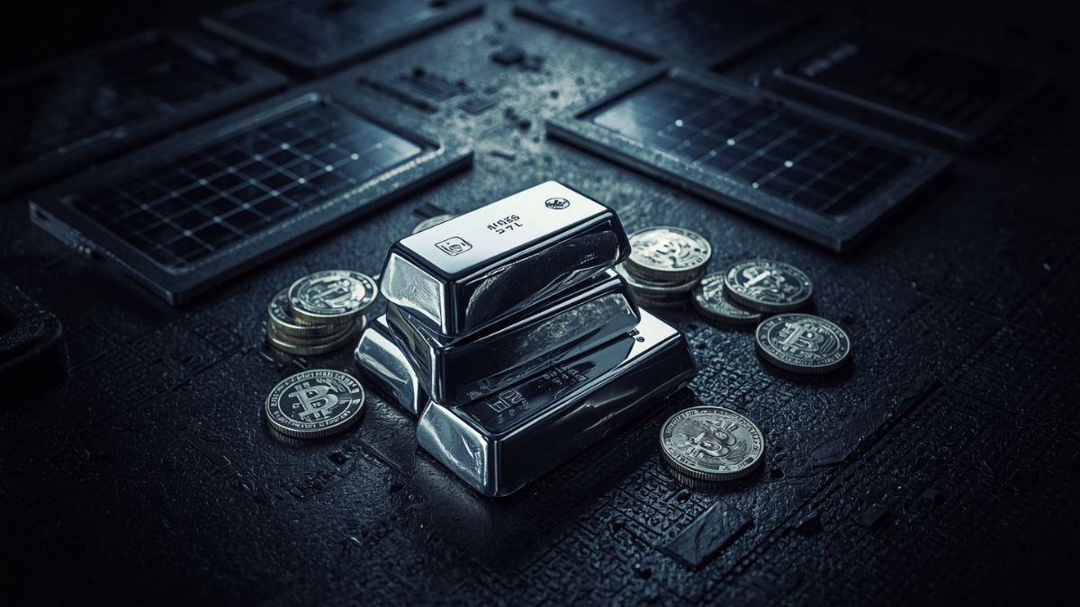 Silber als Industriemetall und Investment — Angebotsdefizit, Solar und Elektromobilität