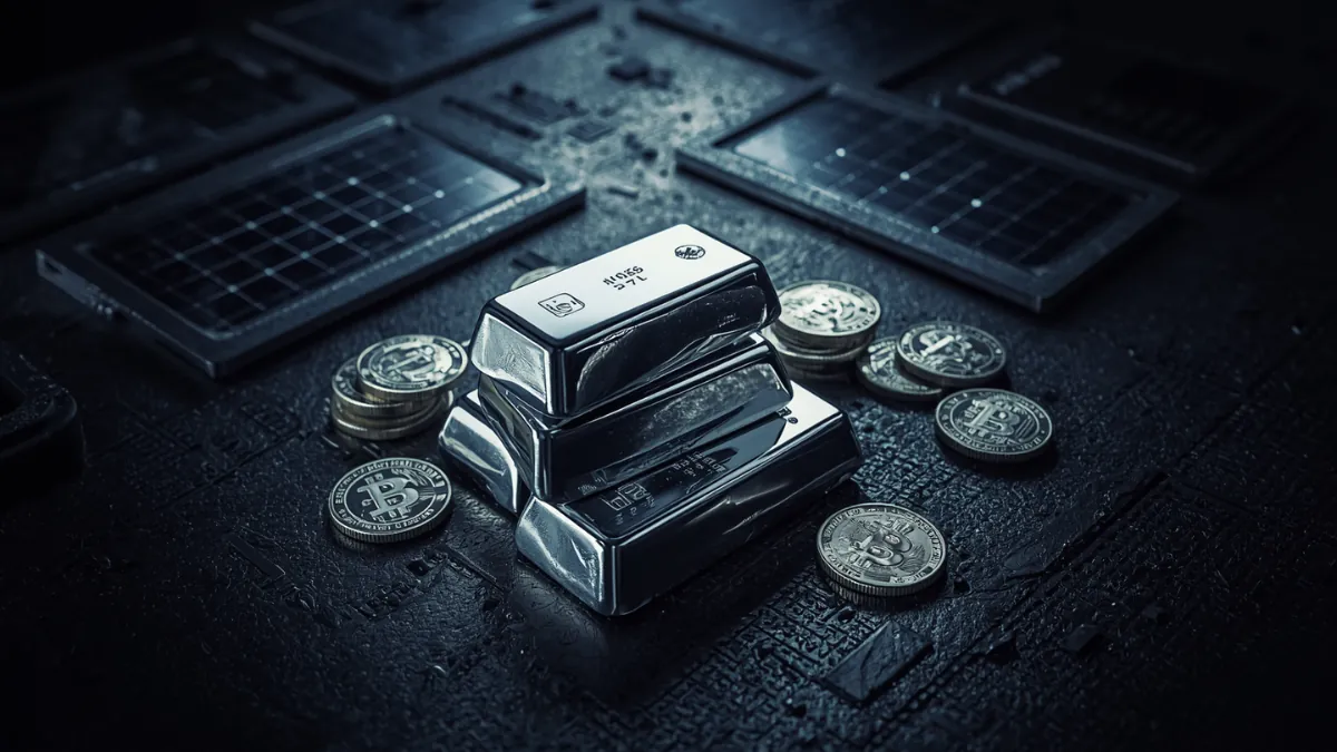 Silber als Industriemetall und Investment — Angebotsdefizit, Solar und Elektromobilität